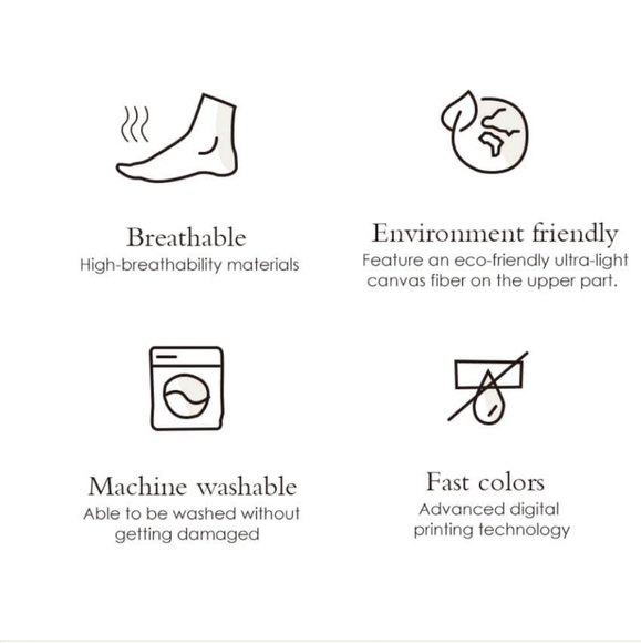 UIN | Stand By Me nurse design comfort lightweight slipon canvas shoes - Picture 16 of 16